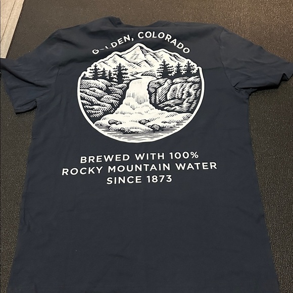 NWT Royal Navy Blue Coors Banquet T-Shirt size medium - Picture 5 of 7